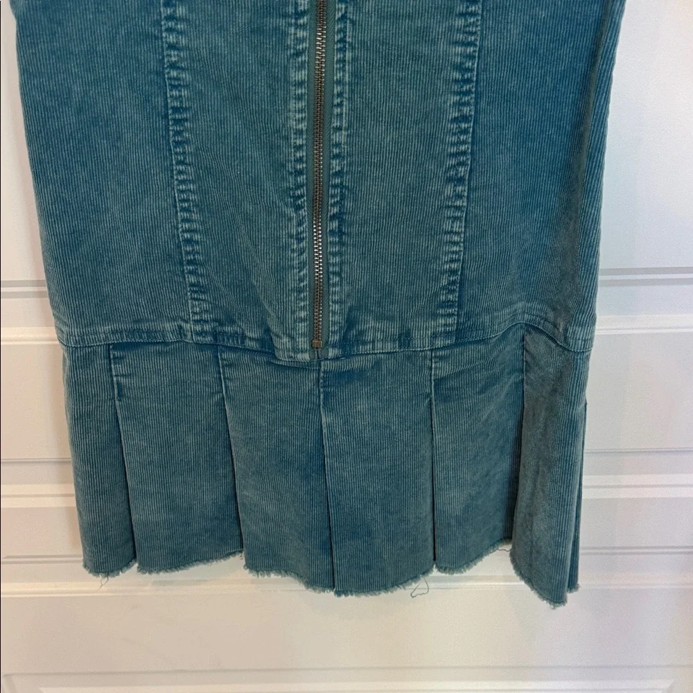 Urban Outfitters Blue Denim corduroy Mini Dress - Picture 3 of 4